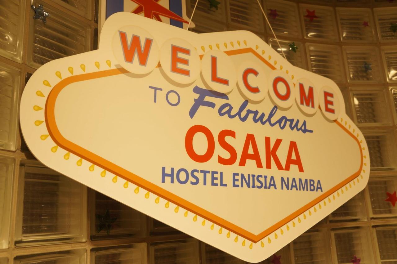 Hostel Enisia Namba Osaka Dış mekan fotoğraf